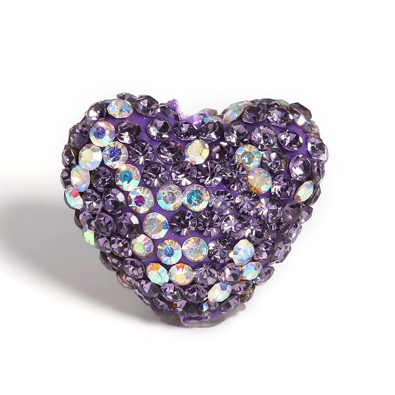 Clay Gypsophila Drill Ball Colorful Rhinestone Beads
