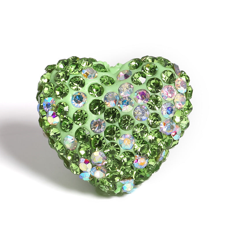 Clay Gypsophila Drill Ball Colorful Rhinestone Beads
