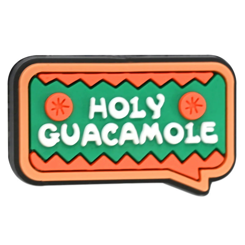 Cartoon Beads Mexican Cactus Series Silicone Focus Beads