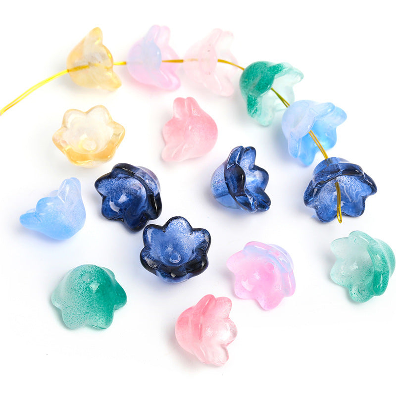 Acrylic flower beads