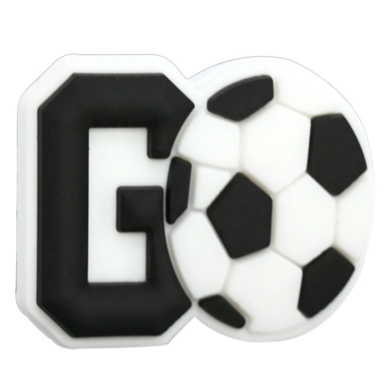 Cartoon Sports Series Silicone Focus Beads