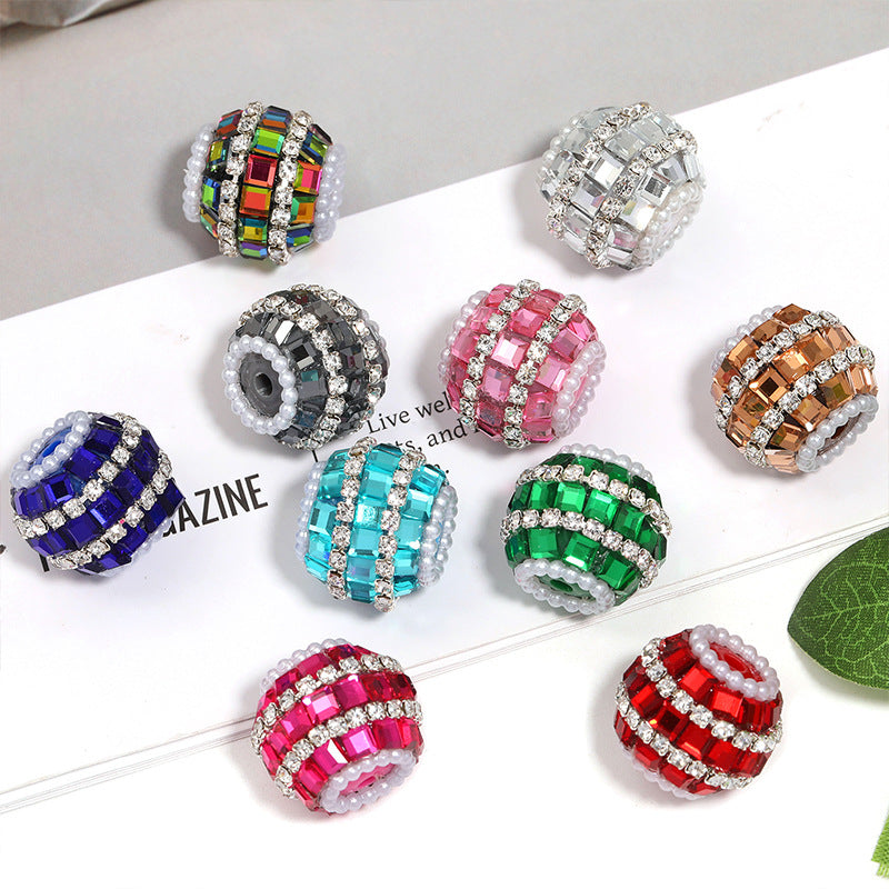 Lantern Drill Ball Beads