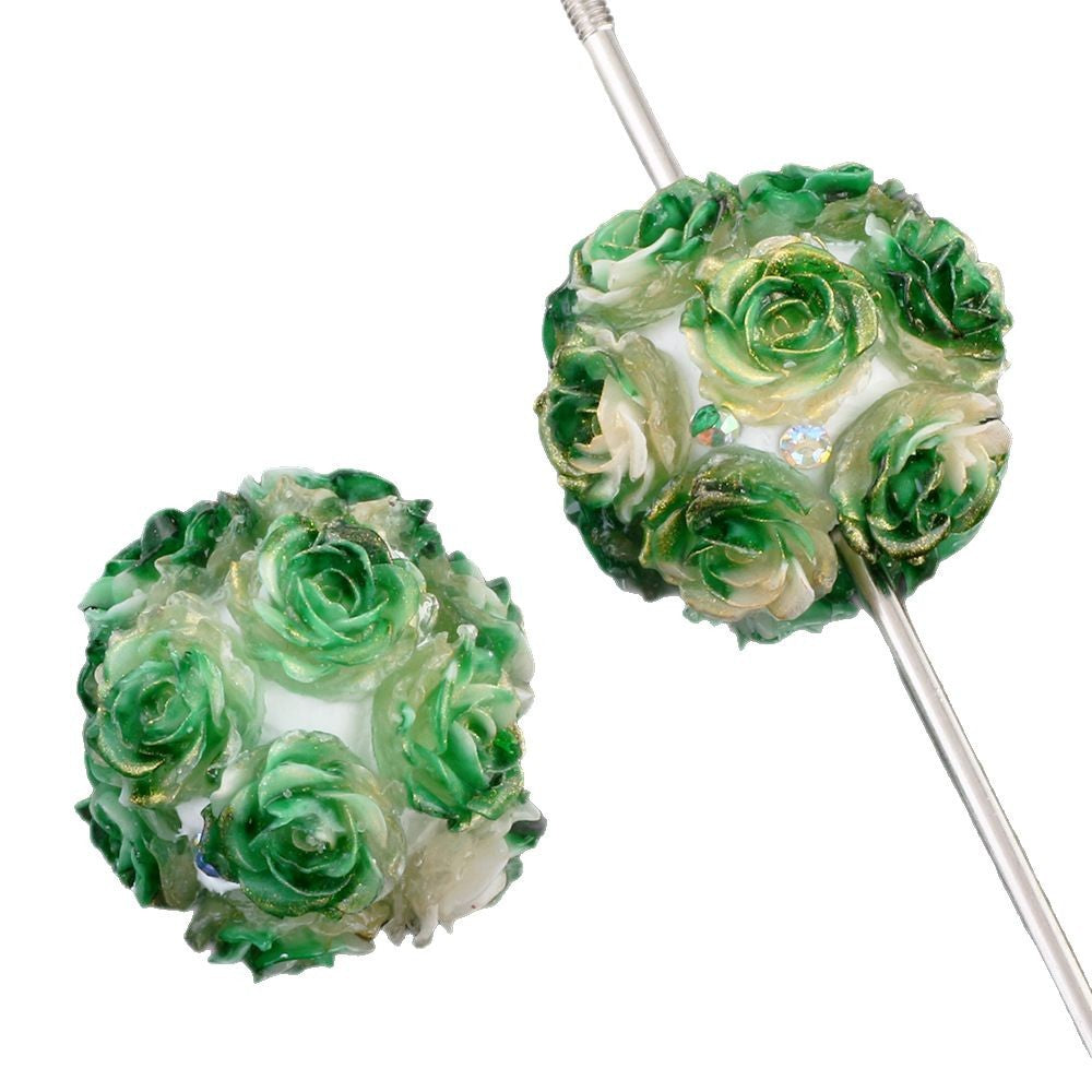 Luminous Artificial Rose Ball