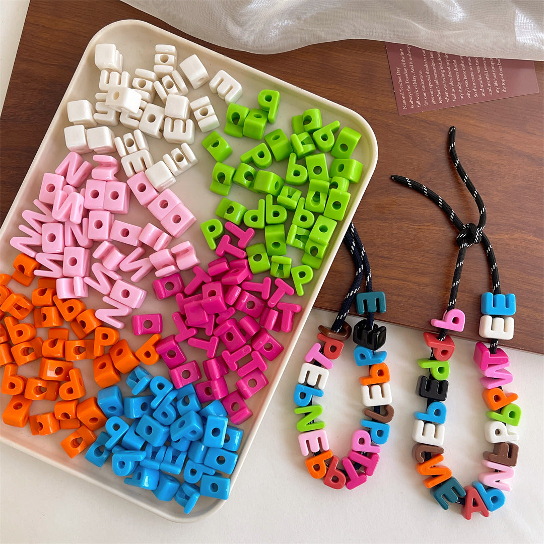 Large Acrylic Letter Beads