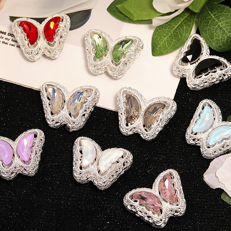 Alloy Hollow Butterfly Through-Hole Drill Ball