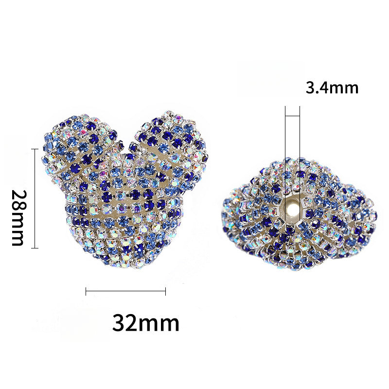Acrylic Straight Hole Beads Beads