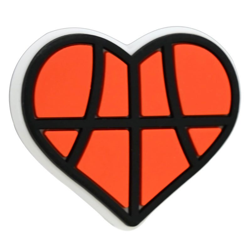Sports Series Silicone Focal Beads