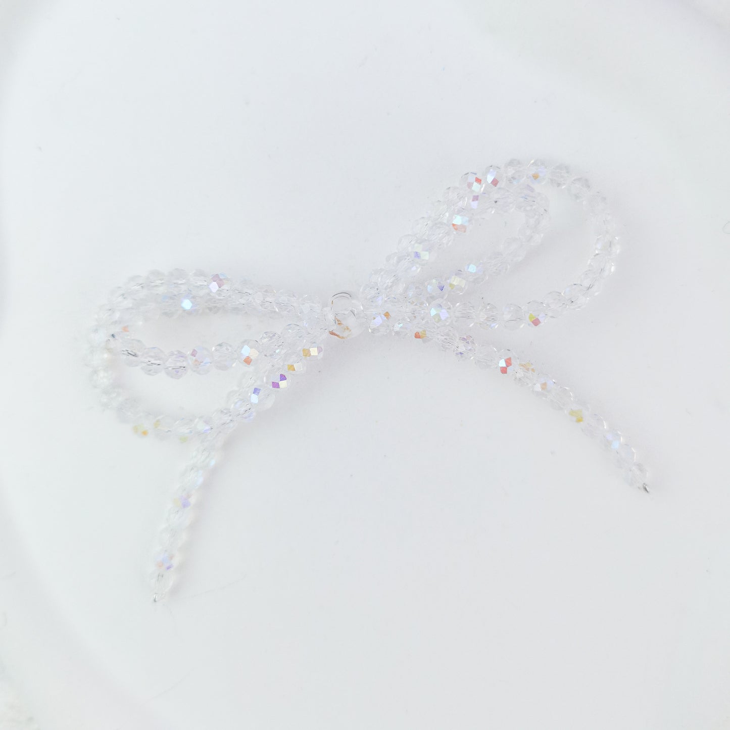 Bling Gorgeous Double-Layer Crystal Pen-Through Bowknot