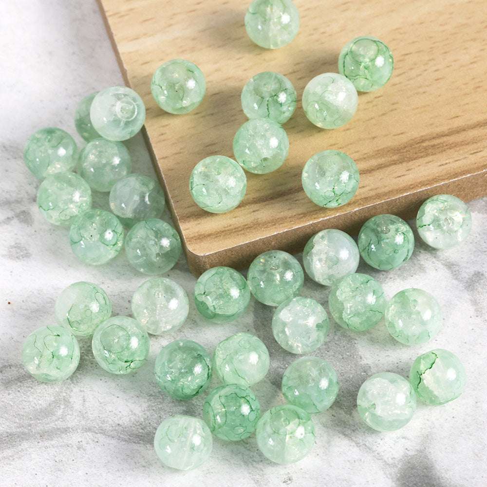 New Chinese Ancient Style Colored Glaze glass beadable beads
