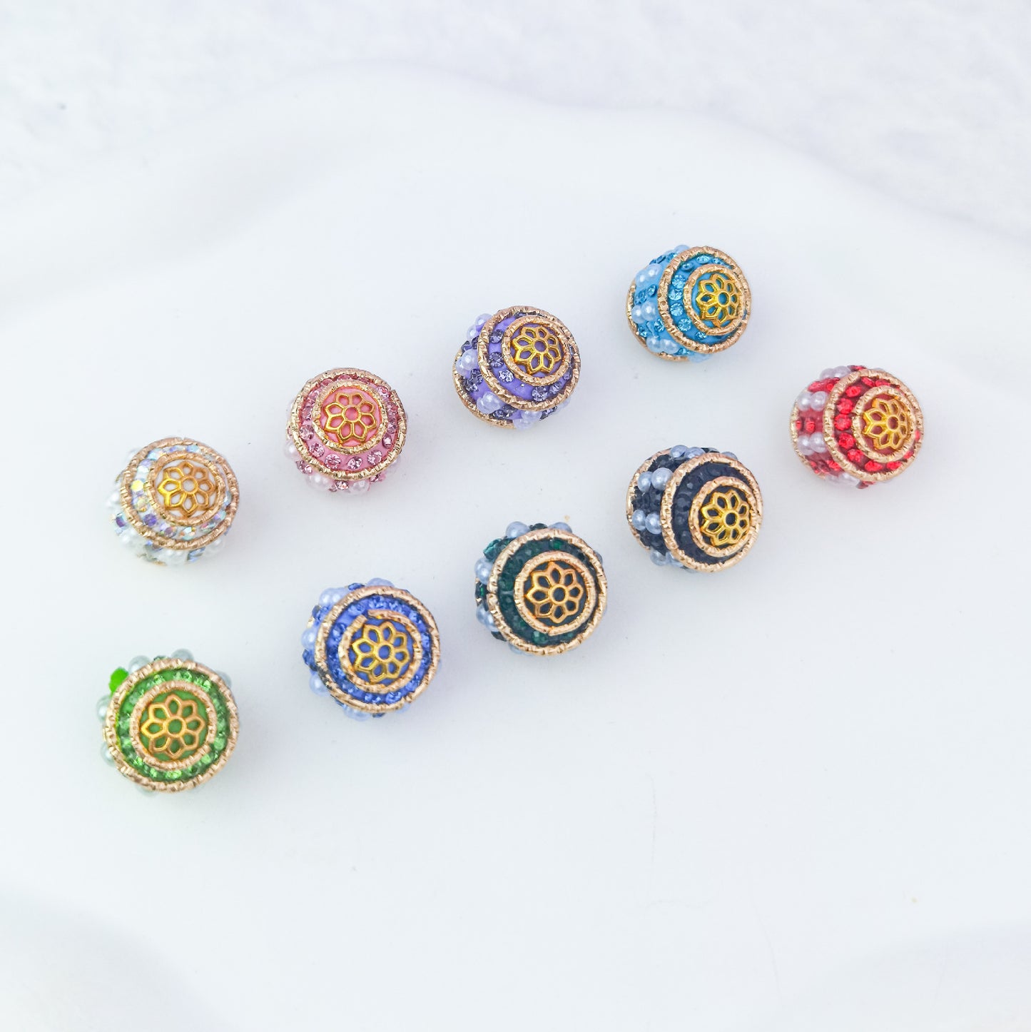 Colorful Pearl Clay Beads
