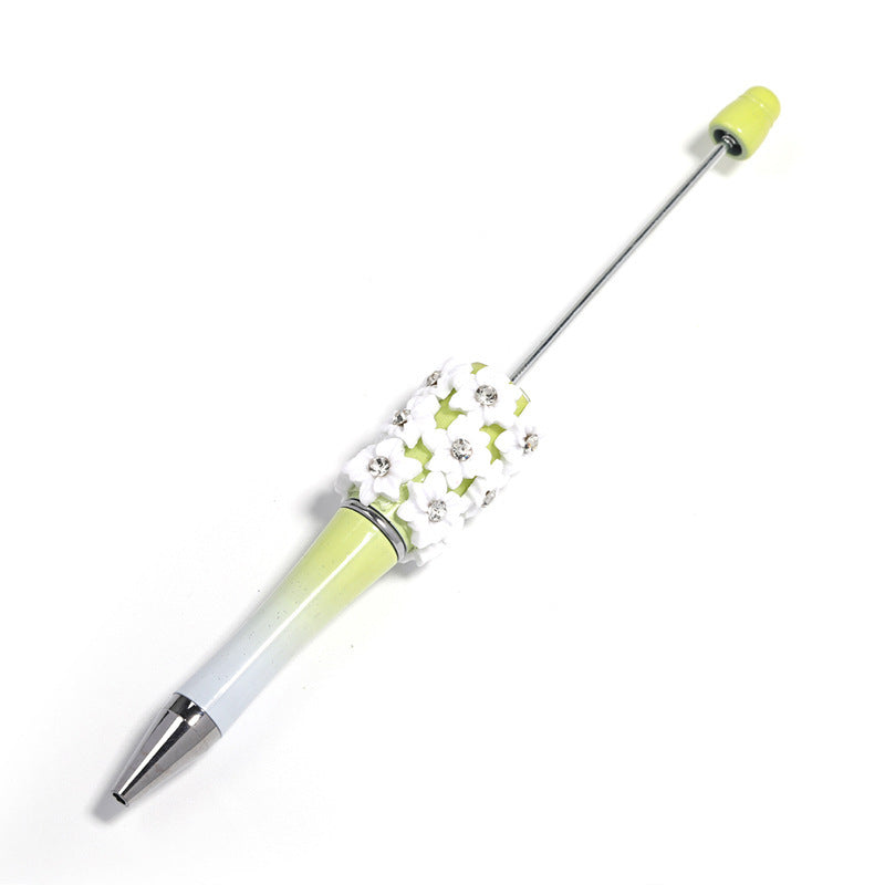 Colorful Flower Full Diamond Beaded Pen