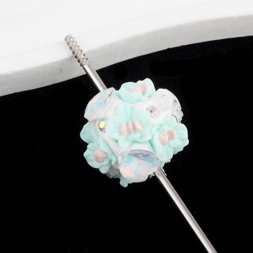 Zircon Flower Cluster Ball Flower Ball Diamond Ball