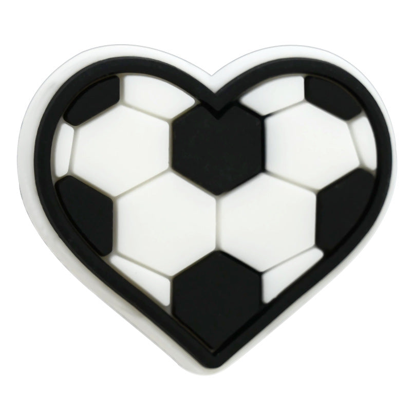 Sports Series Silicone Focal Beads