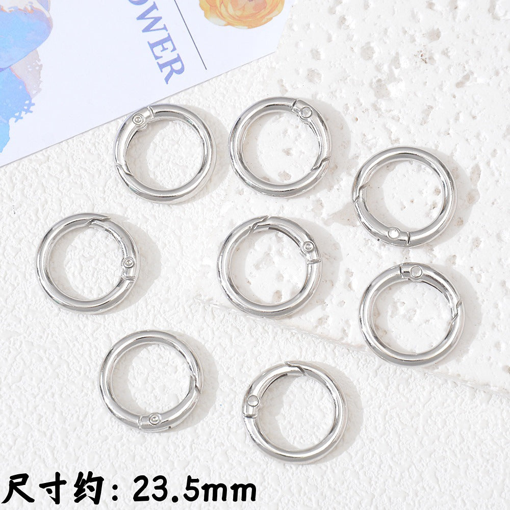 Electroplated Zinc Alloy Small Door Latch Alloy Silver Paint