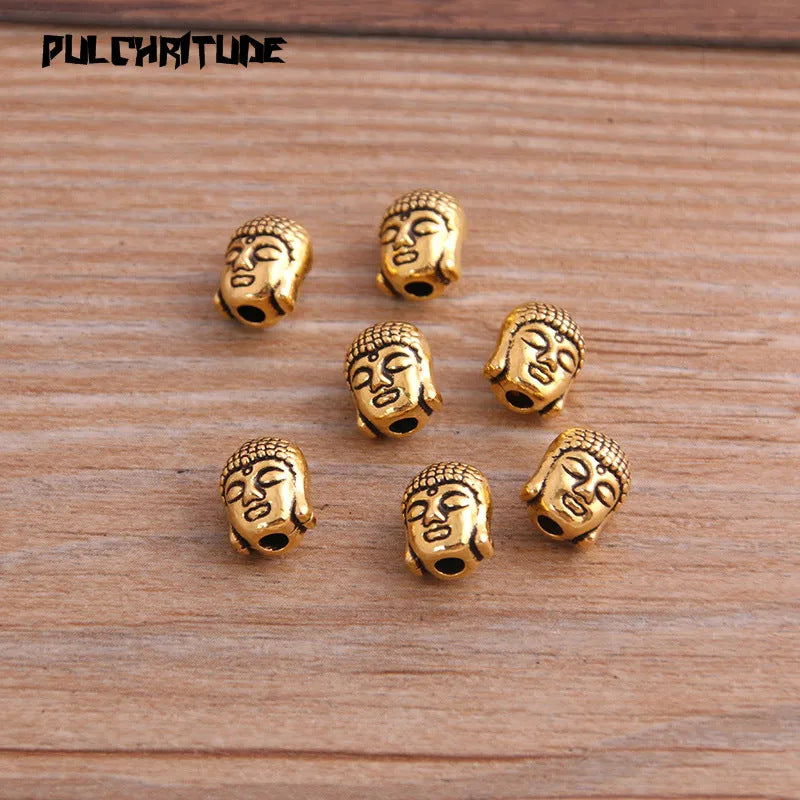 4 colors 7*7*9mm diy alloy jewelry beads