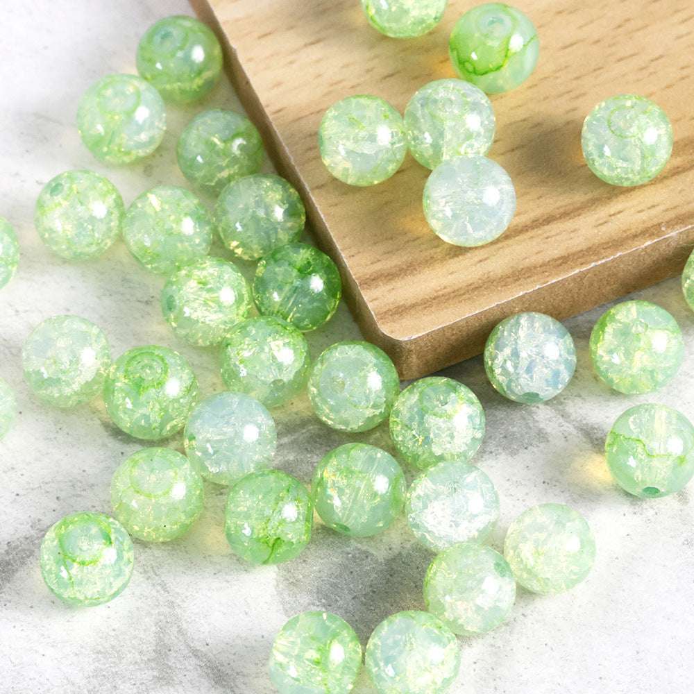 New Chinese Ancient Style Colored Glaze glass beadable beads