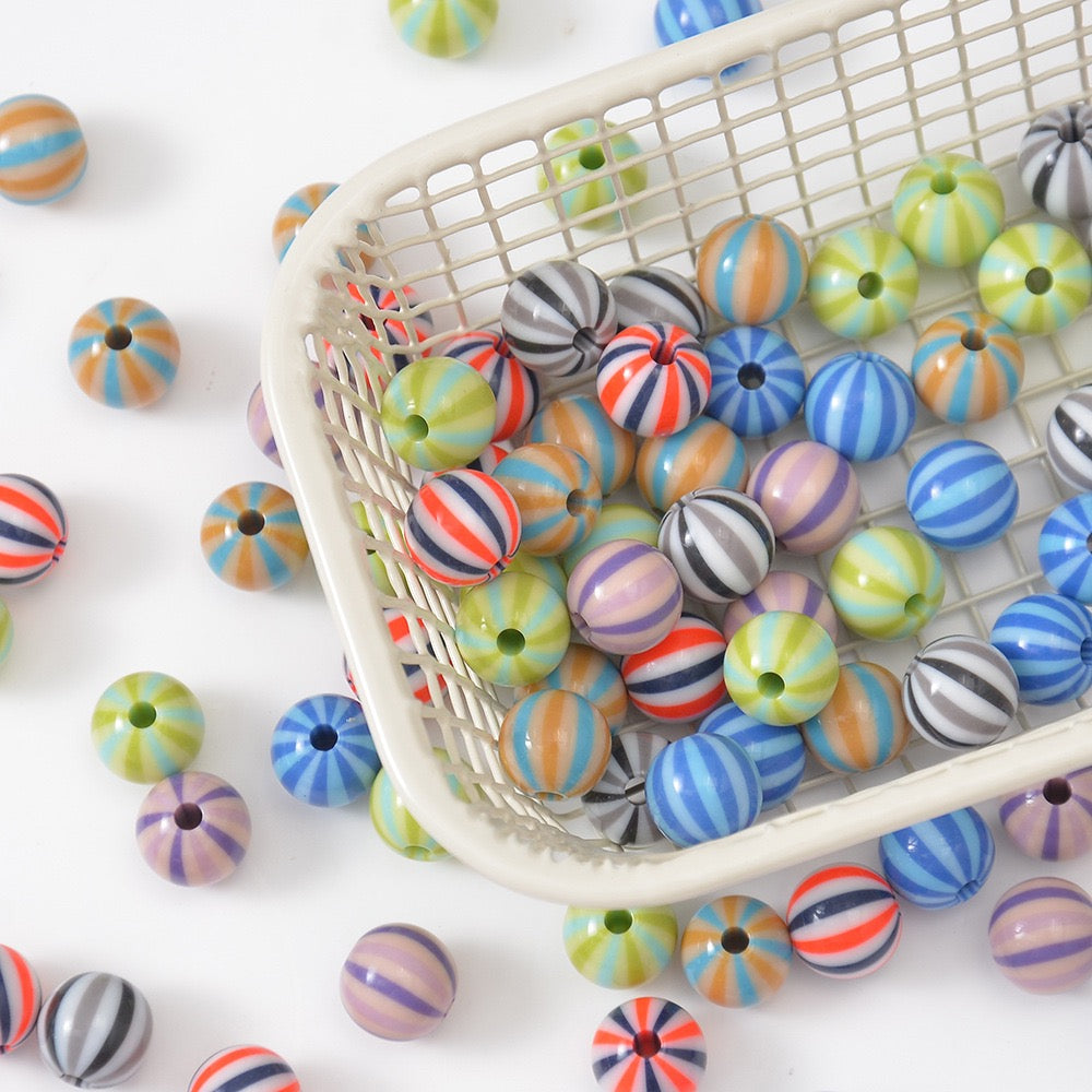 12mm acrylic beadable beads
