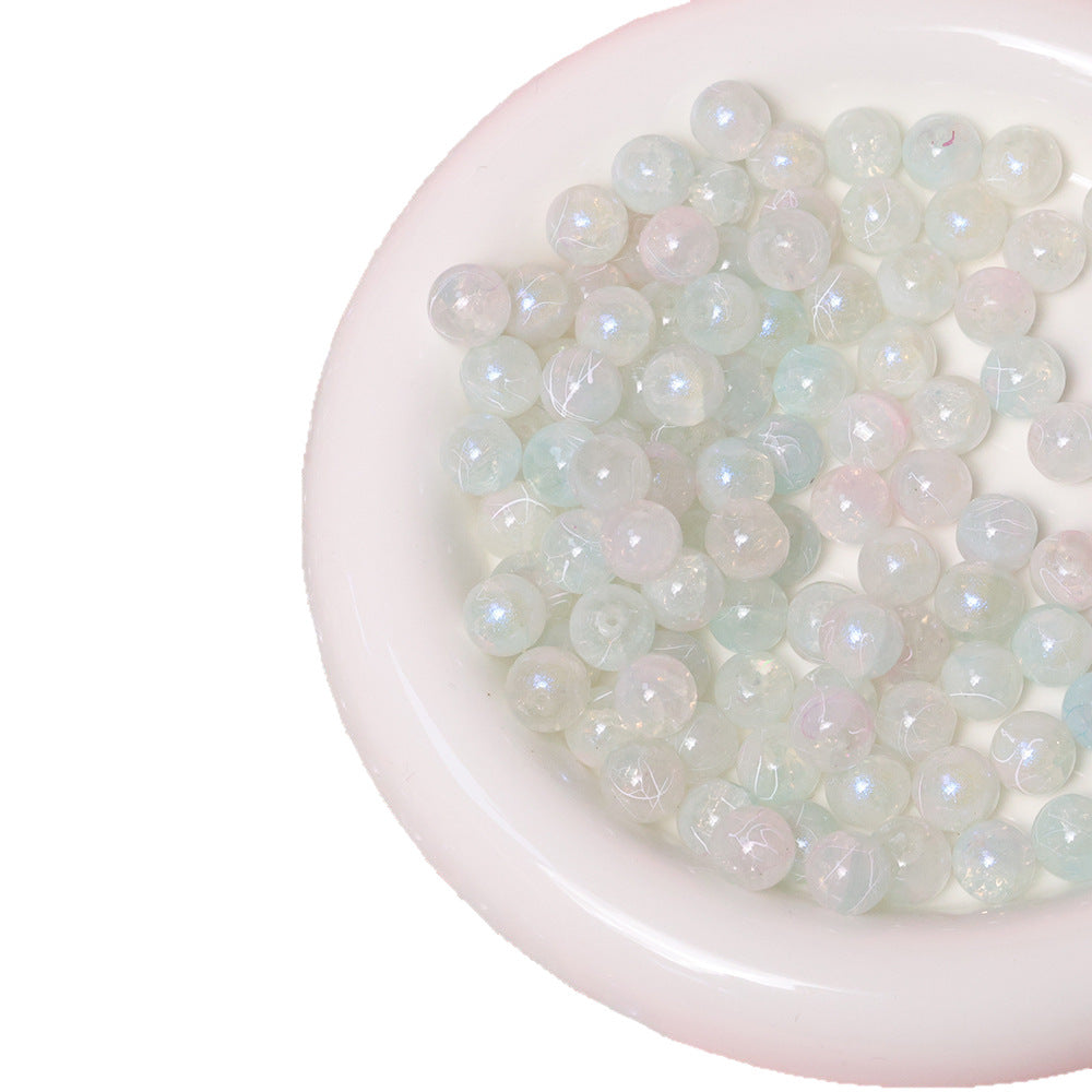 10mm Jade Fragment Glass Beads