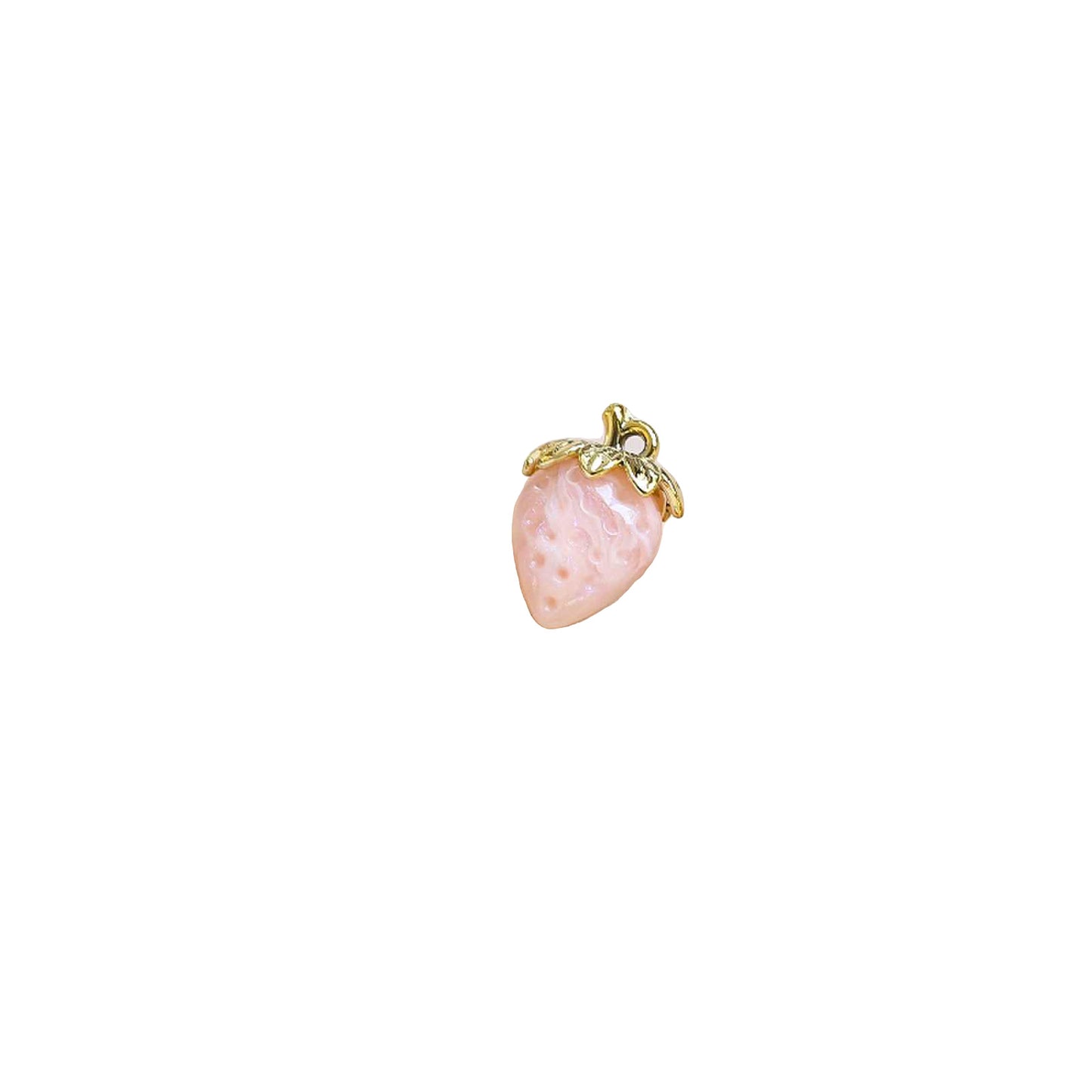1pcs Acrylic Crystal Transparent Large Strawberry Pendant