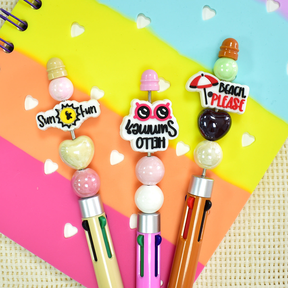 Phrase Series Silicone Focus Beads