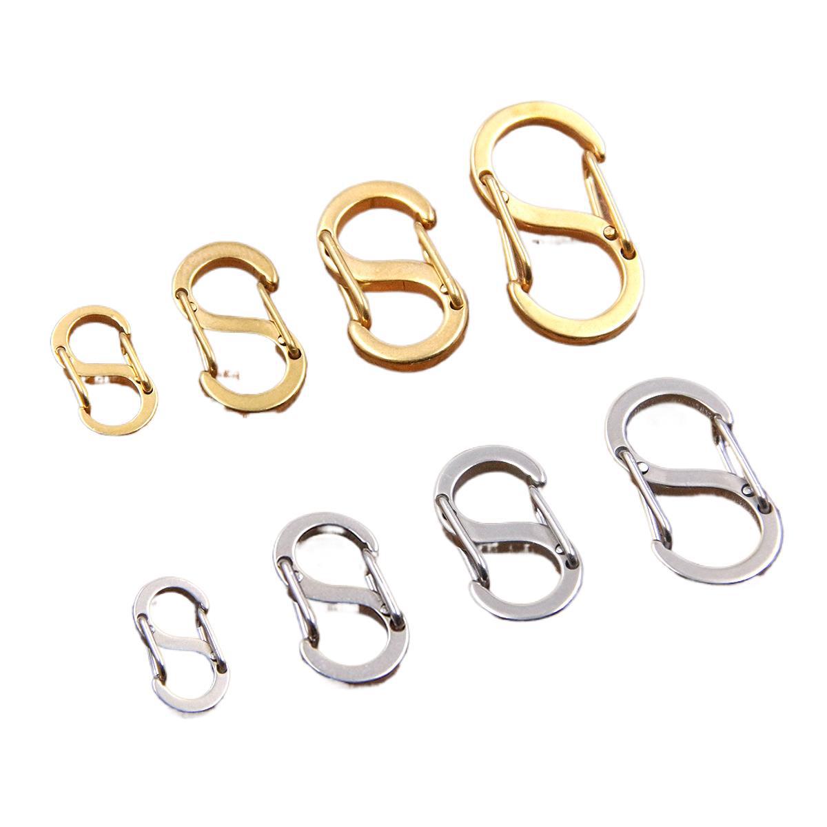 S-Shaped Stainless Steel Figure-8 Buckle Bracelet Necklace Connector