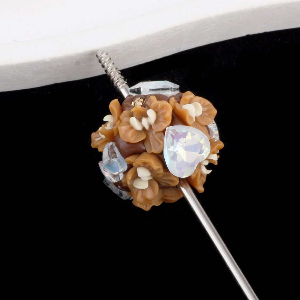 Zircon Flower Cluster Ball Flower Ball Diamond Ball