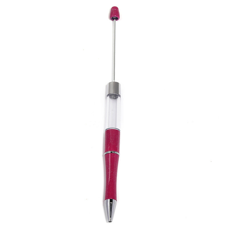 Multicolor Empty Tube Beaded Pen
