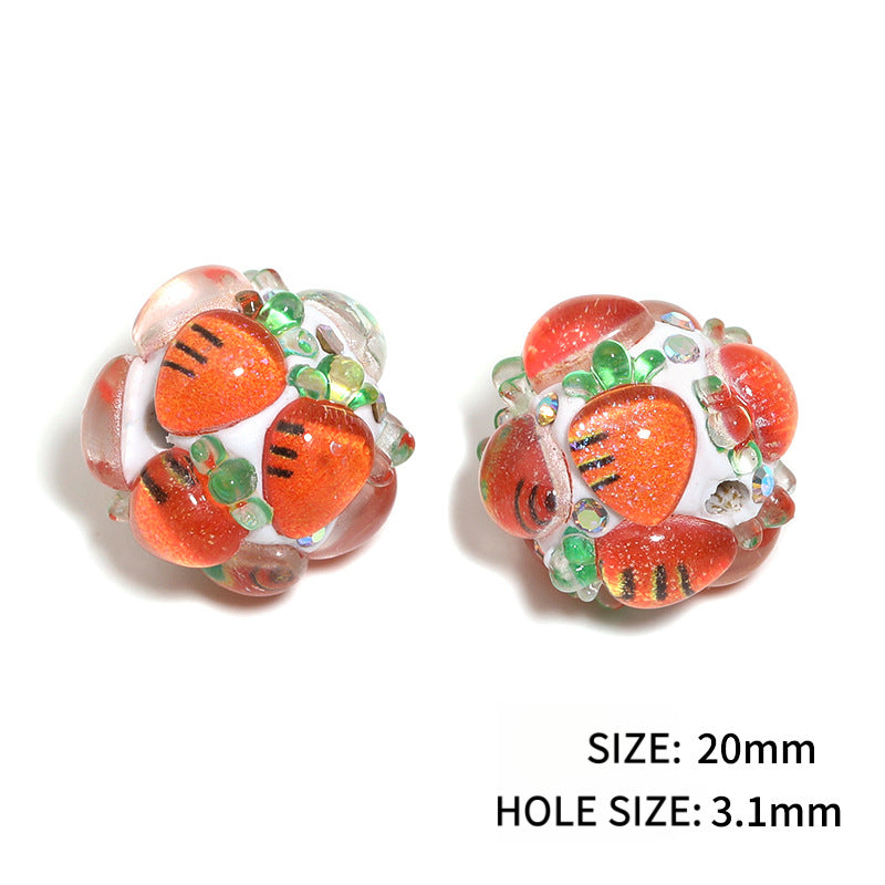 Fruit Beaded Fashion Heavy Craft Beads