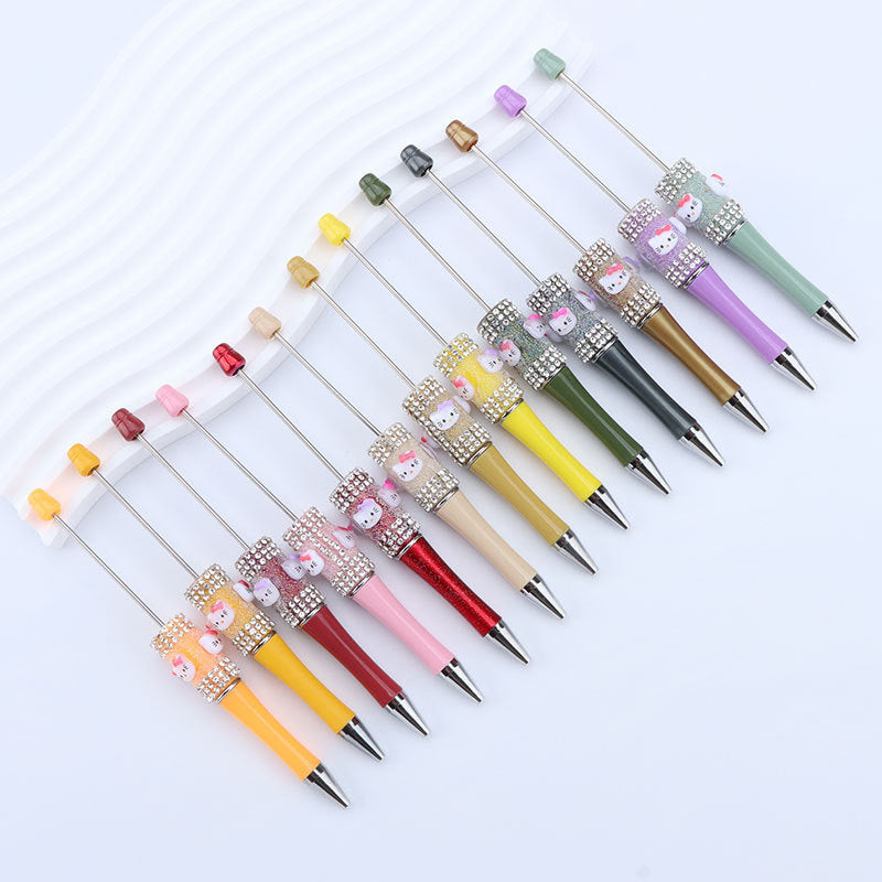 Gypsophila KT Cat Beaded Pen