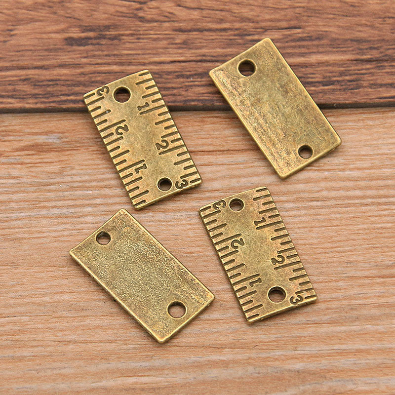 11X21mm Alloy School Supplies Stationery Pendant