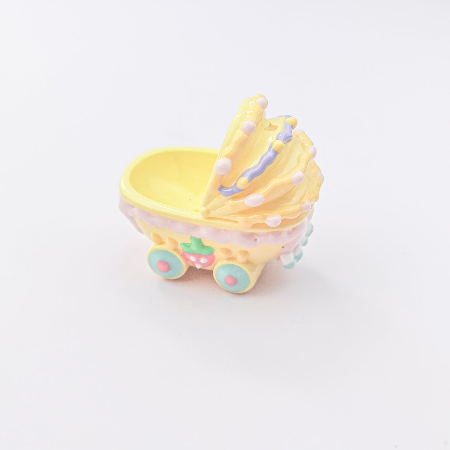 5 pcs Colorful Cute Trendy Hot-Selling Pen-Through Hand-Painted Baby Carriage Beaded Adorable Pen