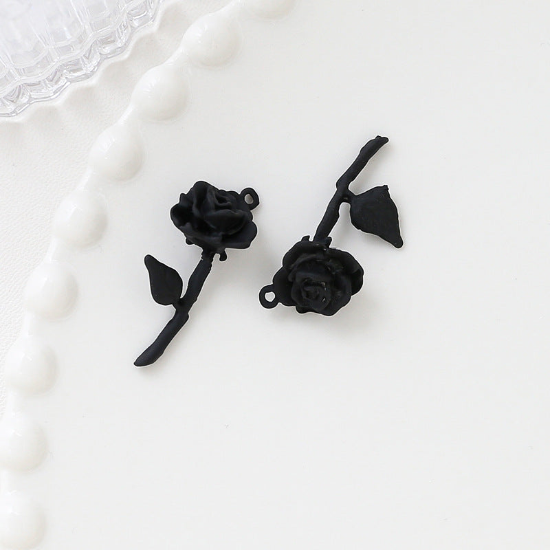 1 pc Sweet Cool Style Bowknot Gold Zircon Pendant