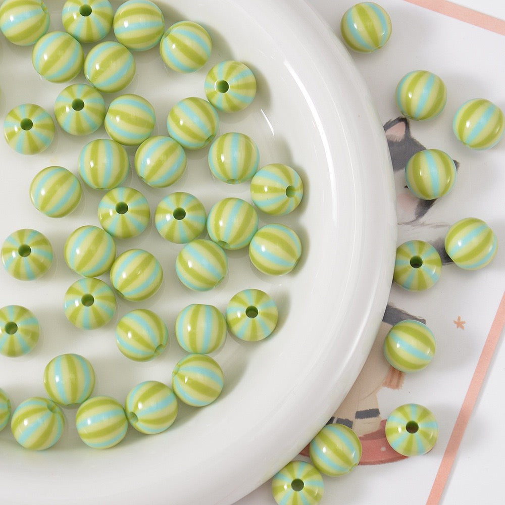 12mm acrylic beadable beads