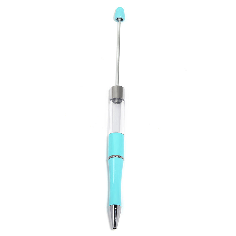 Multicolor Empty Tube Beaded Pen