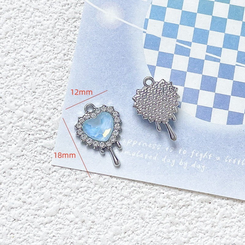 1 pc Alloy Heart Butterfly Cloud Moon Pendant