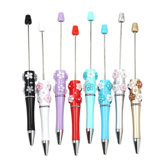 Flower Diamond Beaded Pen