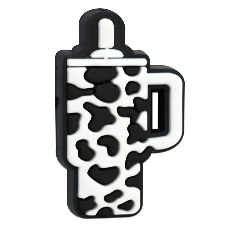 Halloween Drink Cup Series Silicone Focal Beads