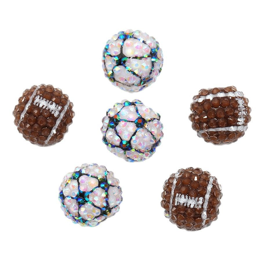 Full Diamond Beaded Loose Beads