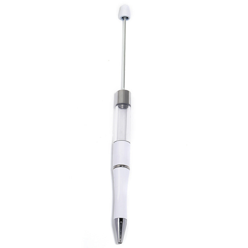 Multicolor Empty Tube Beaded Pen