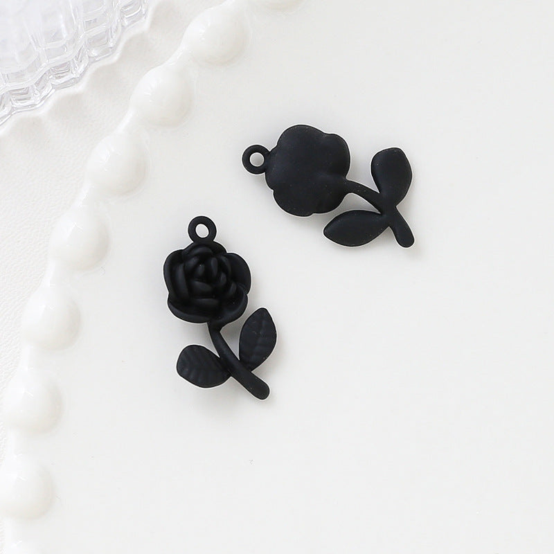 1 pc Sweet Cool Style Bowknot Gold Zircon Pendant