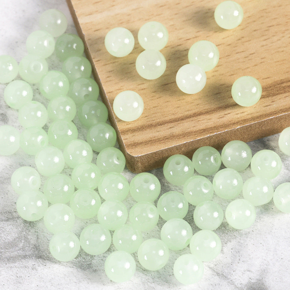 New Chinese Ancient Style Colored Glaze glass beadable beads