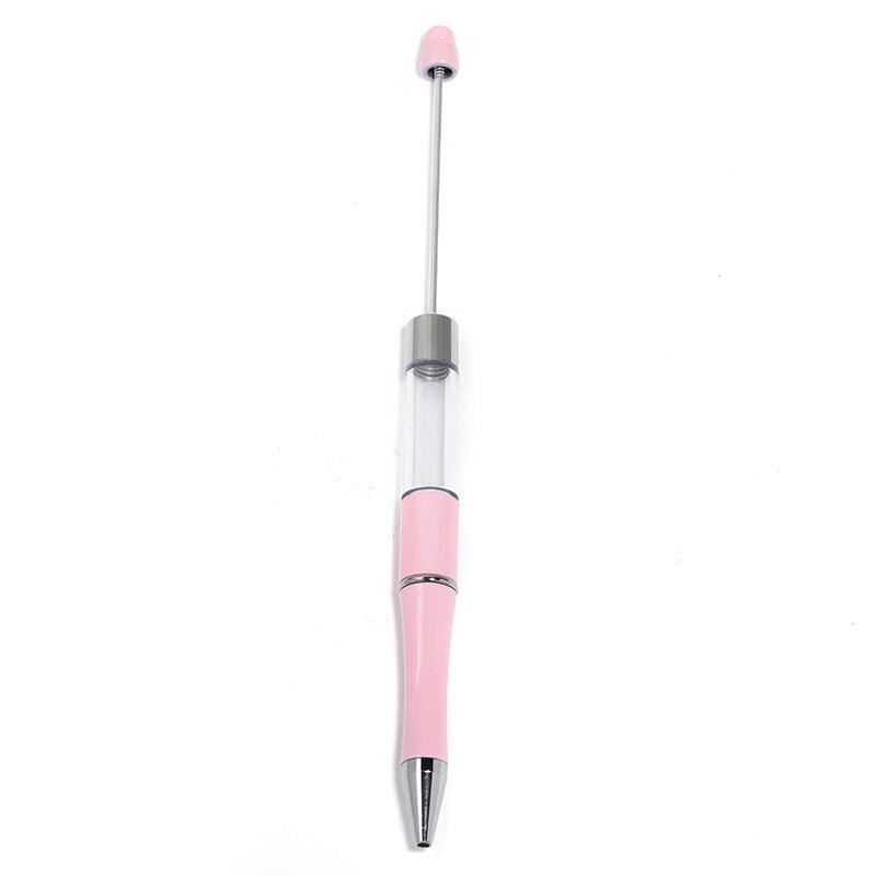 Multicolor Empty Tube Beaded Pen