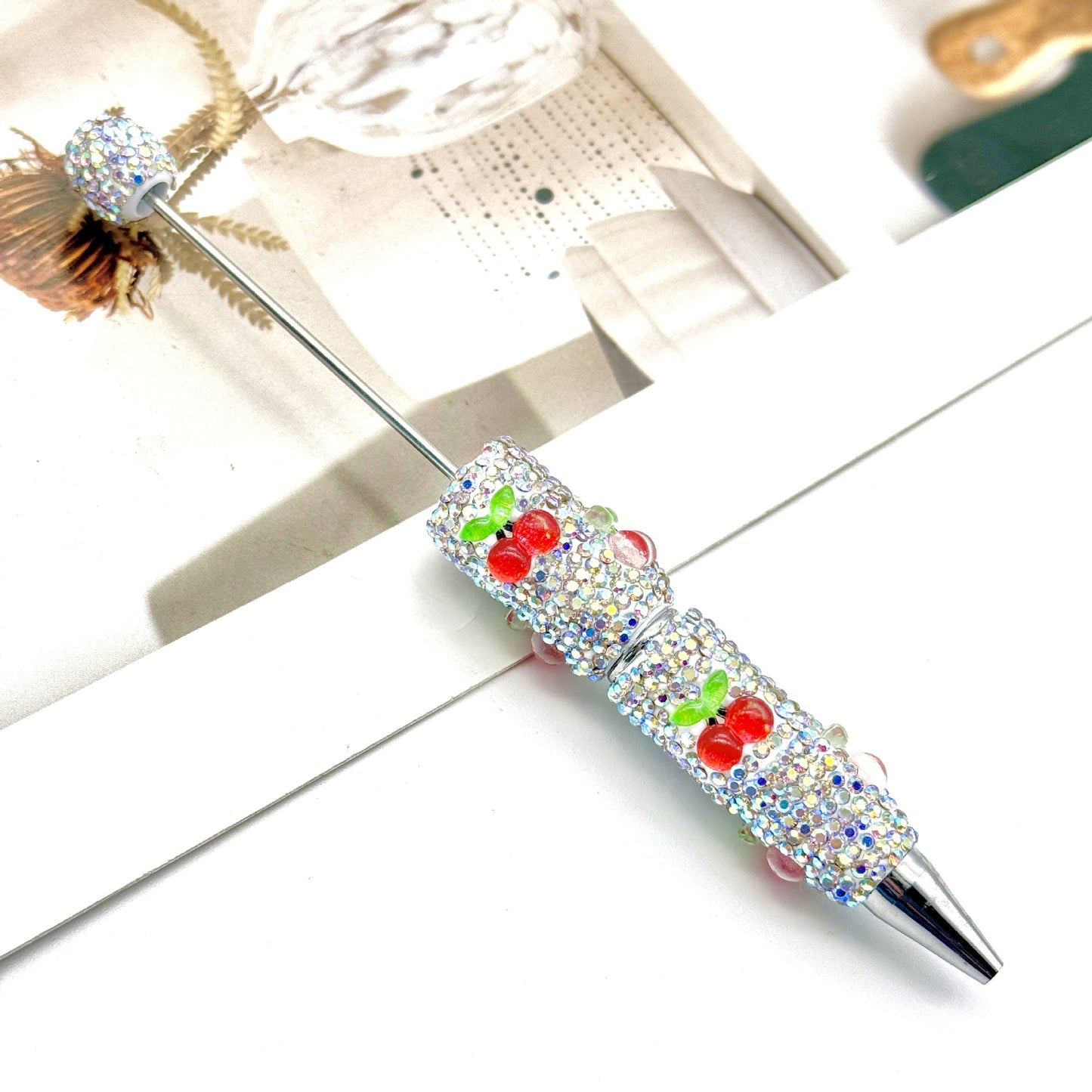 Fruit Full Drill Beaded Pen