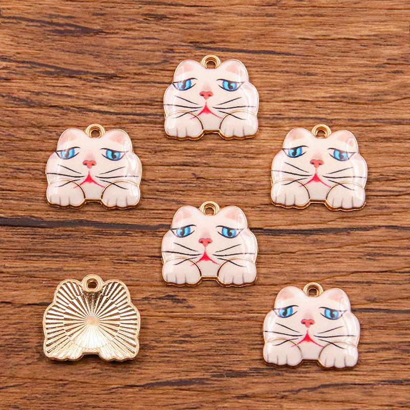 16*18mm Cute Adorable Kitten Charms