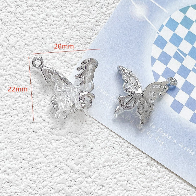 1 pc Alloy Heart Butterfly Cloud Moon Pendant