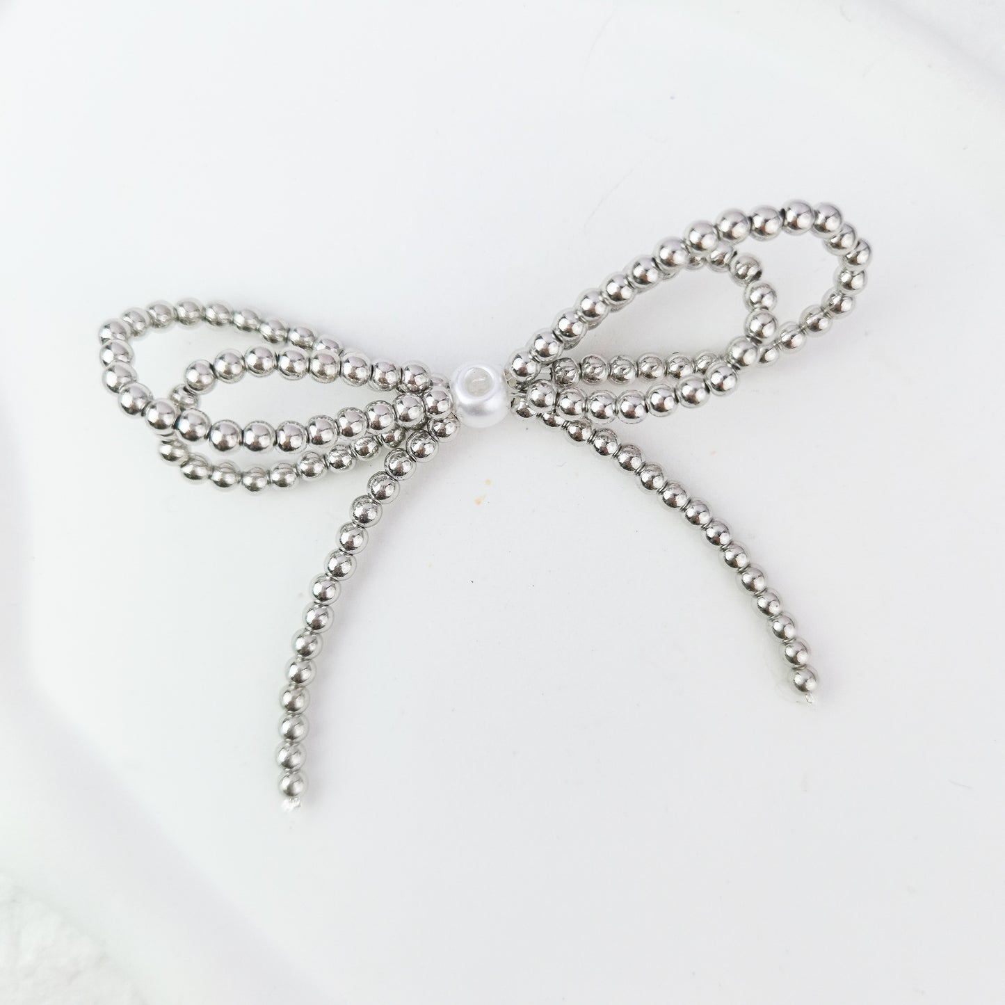 Bling Gorgeous Double-Layer Crystal Pen-Through Bowknot