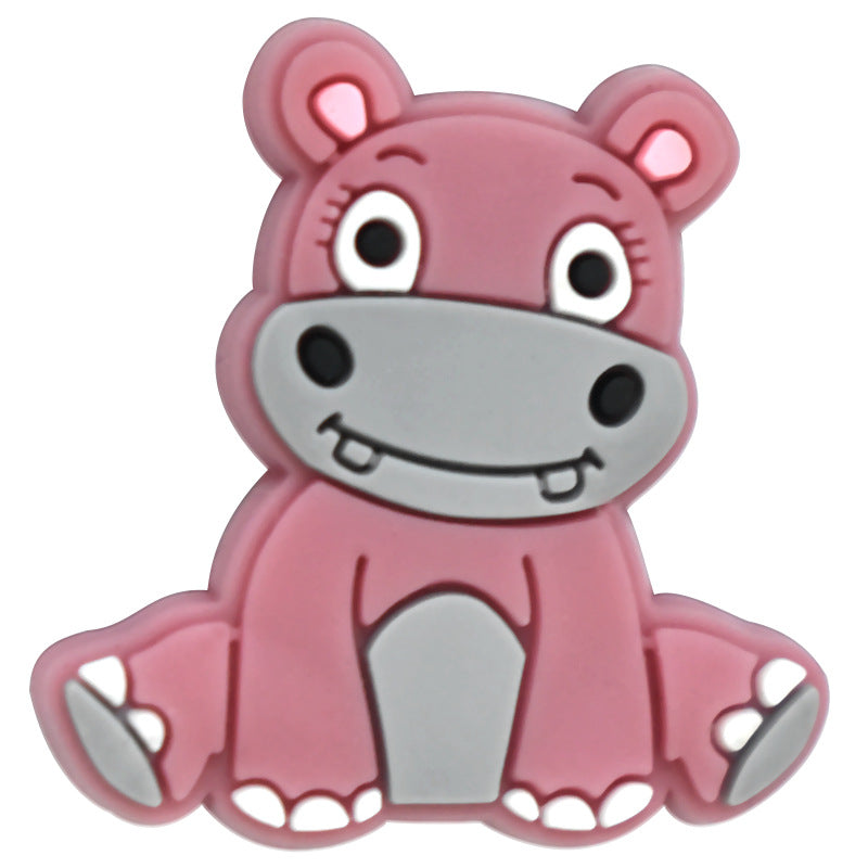 Cute Animal Series Silicone Focal Beads Silicone Focal Beads