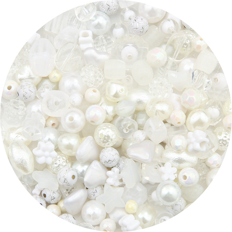 Multi-color Mixed Baroque Style Acrylic Beads