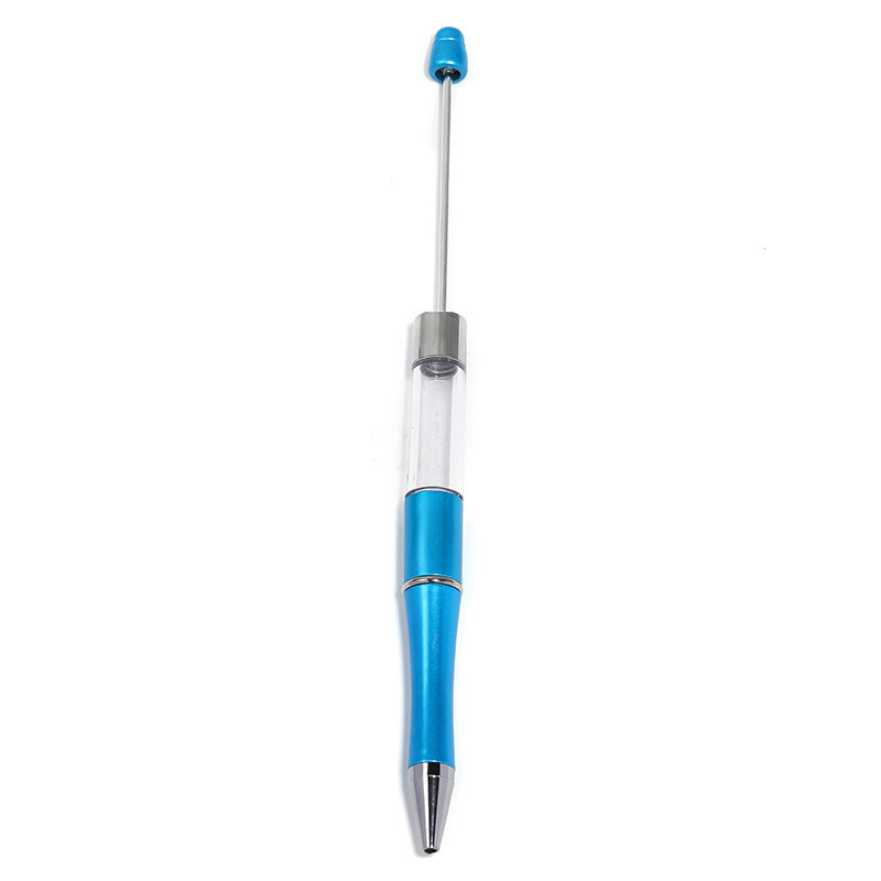 Multicolor Empty Tube Beaded Pen