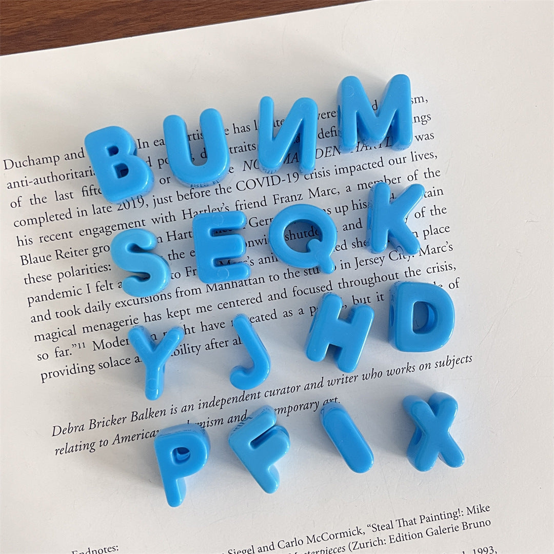 Large Acrylic Letter Beads